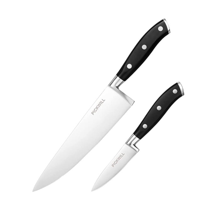 MasterCHEF The Champions Collection 2pc.Chef Knife Set Triple Rivet SS -  New